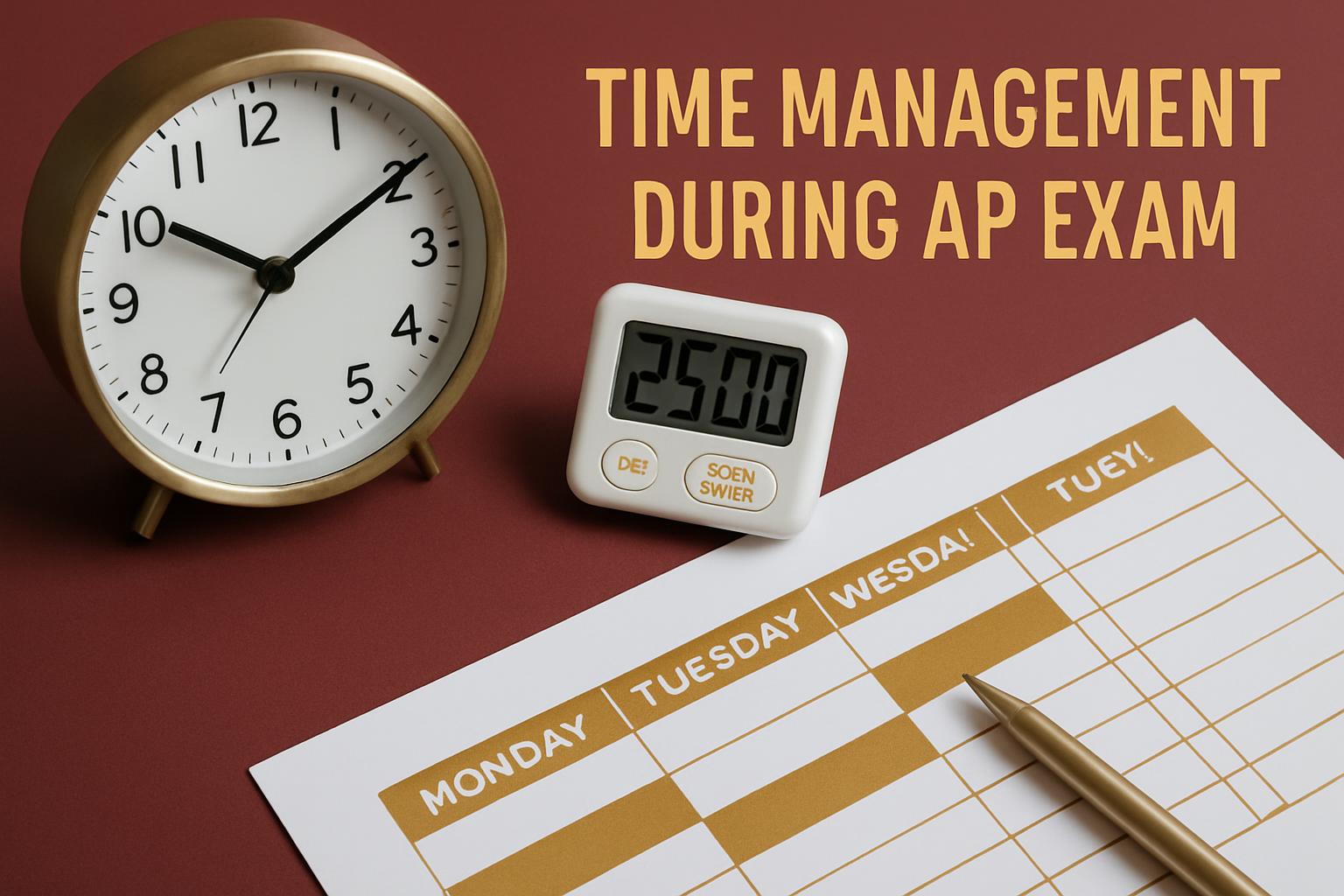 Time Management During AP Exam